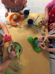 Tässä päästiin maistelemaan